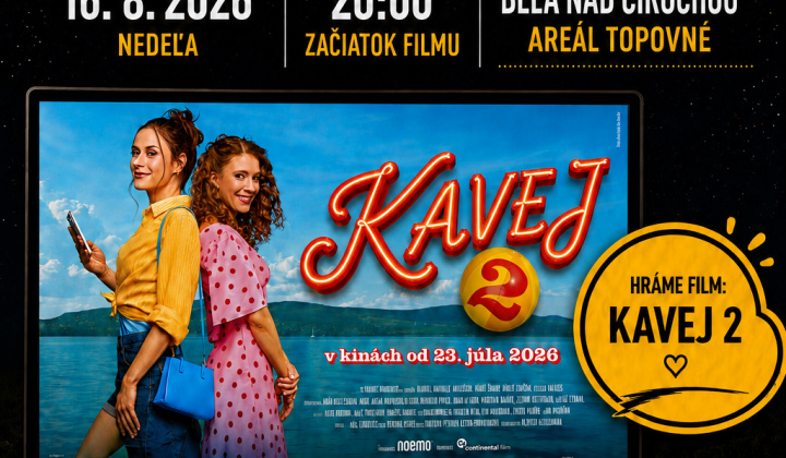 1. fotografia fotogalérie Letné kino v Topovnom 2026